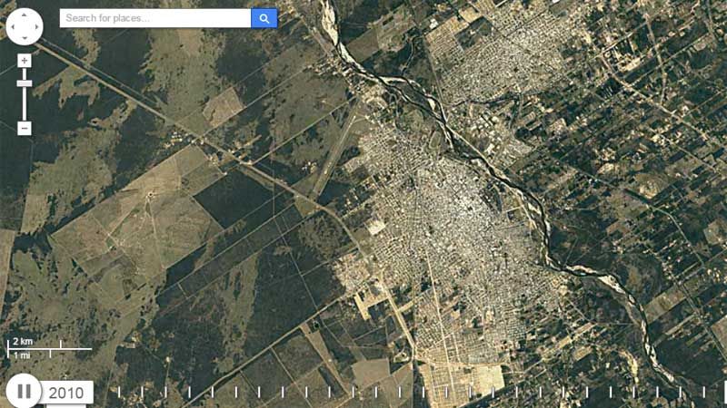 Mirá como fue cambiando Santiago del Estero en los últimos 32 ... - Diario Panorama de Santiago del Estero