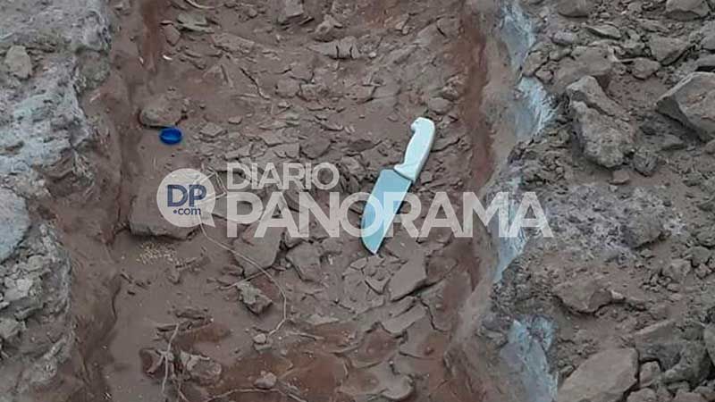 The player who brought a knife to a game said that he took it out 