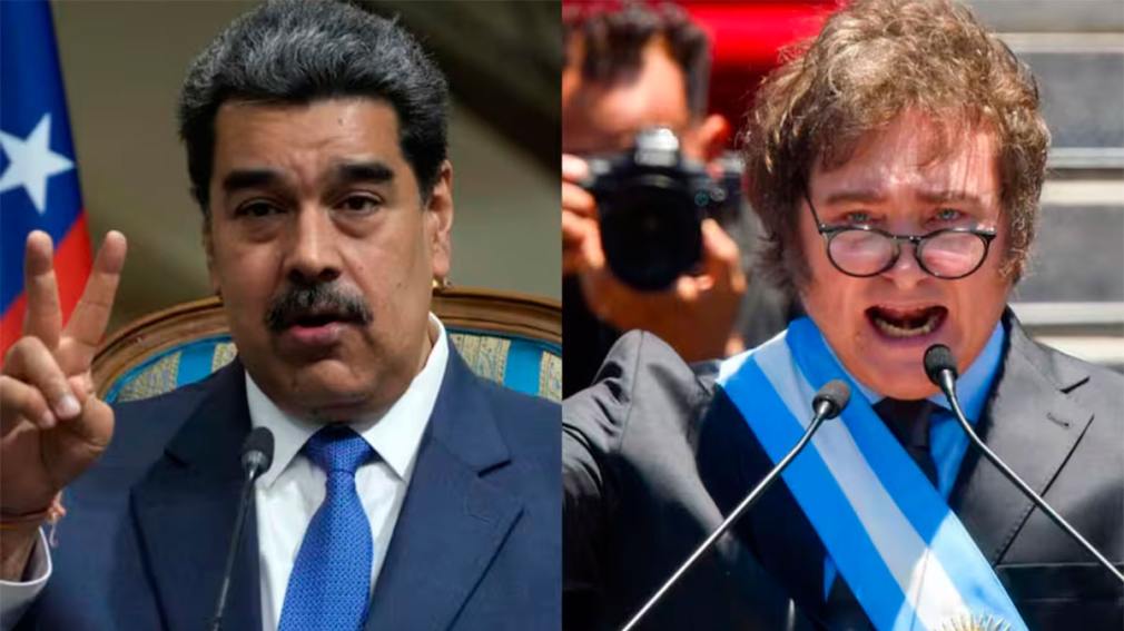 Maduro arremetió contra Milei: “Eres un tremendo vendepatria y malnacido”
