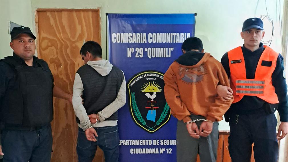 Detuvieron a dos hermanos por un robo a mano armada en Quimilí