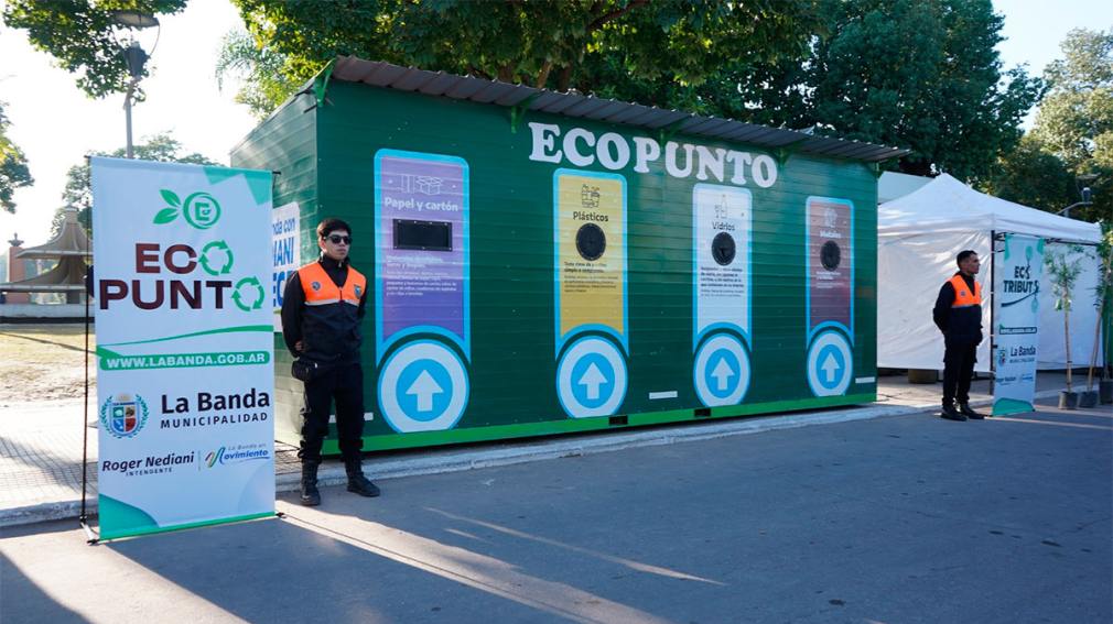 El municipio impulsa la campaña “Eco Punto” con la habilitación de espacios de reciclaje y reutilización