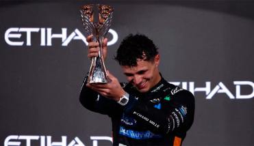 Lando Norris hizo podio en Abu Dhabi y es el nuevo campeón de la Fórmula 1