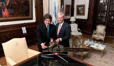 Javier Milei recibi� a Jos� Kast en Casa Rosada y avanzaron en una alianza estrat�gica entre Argentina y Chile