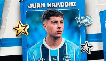  Fin de la novela en Racing: se destrab� el pase y Gremio le dio la bienvenida a Nardoni