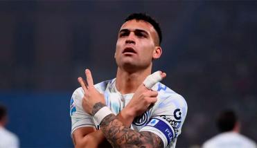 Lautaro Mart�nez intratable: gol, r�cord y podio hist�rico en el Inter