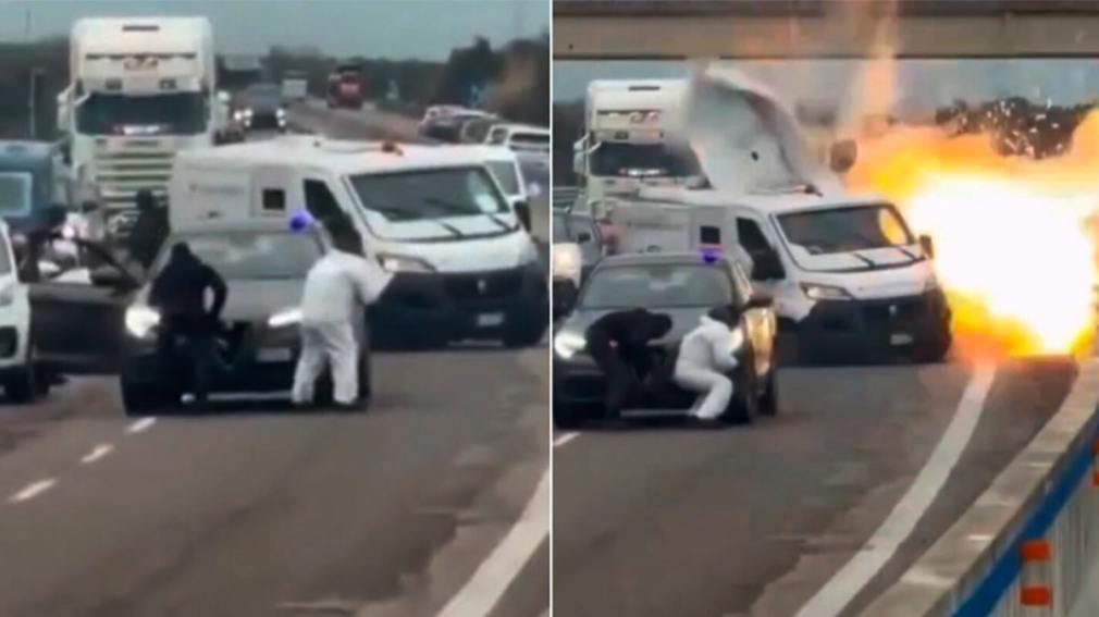 Asalto cinematográfico a camión blindado sacude el sur de Italia 1010x567 tiroteo italia 542798 122720