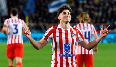 Partidazo en Bélgica: con gol de Julián, el Atlético de los argentinos empató en su visita a Brujas