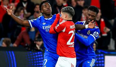 La dur�sima sanci�n que recibi� Prestianni por su cruce con Vinicius