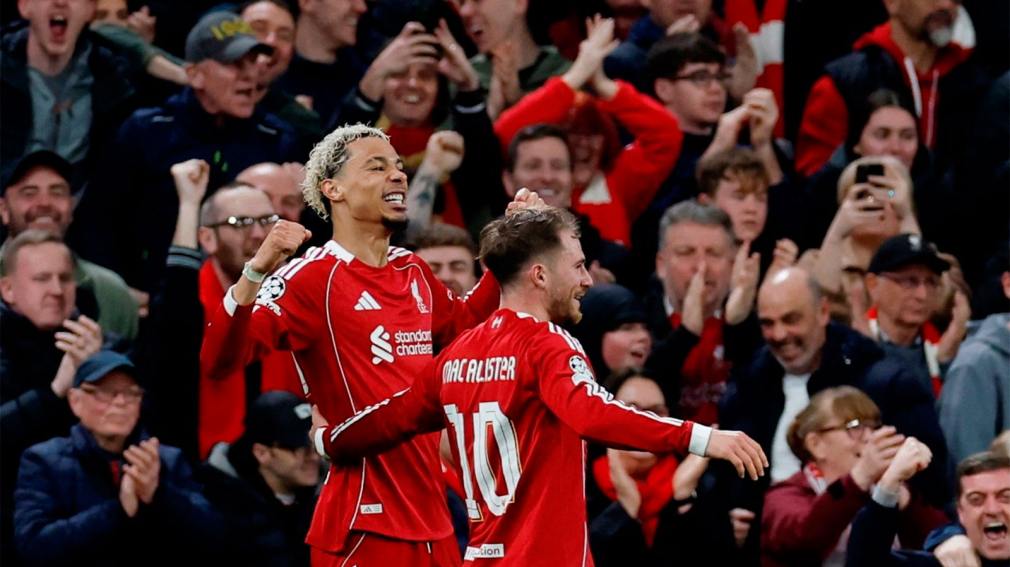 El Liverpool de Mac Allister goleó al Galatasaray en Anfield, dio vuelta la serie y se metió en cuartos - Diario Panorama Movil