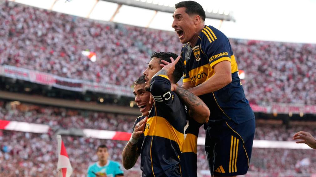 Sifonazo Monumental: con gol de Paredes, Boca le ganó a River y se quedó con el Superclásico