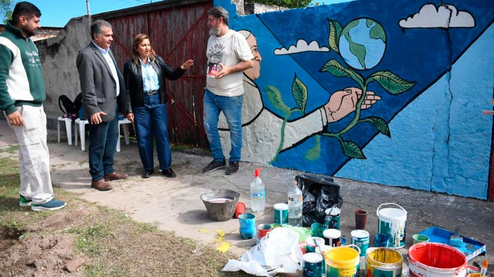 Norma Fuentes encabezó otra jornada ambiental de EcoAcción en el barrio Colón