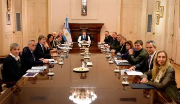 Javier Milei reuni� a todo su Gabinete y busc� mostrar unidad en medio de las tensiones internas del oficialismo