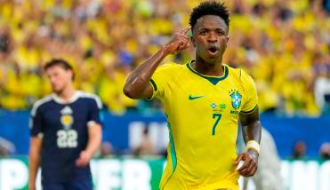 Con un show de Vini, Brasil gole� a Escocia y se qued� con el grupo C del Mundial 2026