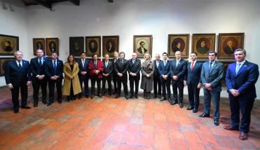 Javier Milei encabez� el acto por el D�a de la Independencia en Tucum�n con la presencia de 13 gobernadores