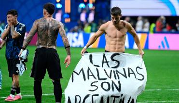 El emotivo mensaje de la Selecci�n tras vencer a Inglaterra: Las Malvinas son argentinas