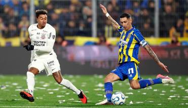 Rosario Central y Corinthians quedaron a mano en la ida de los octavos de la Libertadores