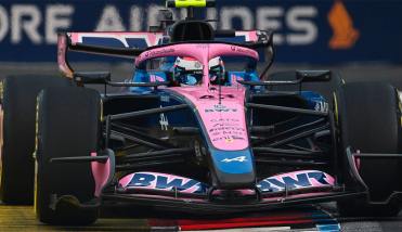 Colapinto se quedó en la Q2 y largará 15º en el GP de Singapur de Fórmula 1
