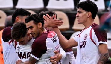 Lan�s venci� a Platense y estir� su buen momento en el Torneo Clausura