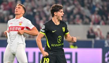  Juli�n �lvarez se sac� la mufa y volvi� a marcar para darle el empate al Atl�tico de Madrid