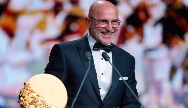 Luis de la Fuente fue elegido como el mejor entrenador del mundo en el Bal�n de Oro 2026