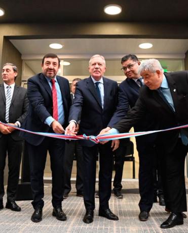 El gobernador Elías Suárez inauguró el moderno edificio de la Comisaría N° 13 en La Banda