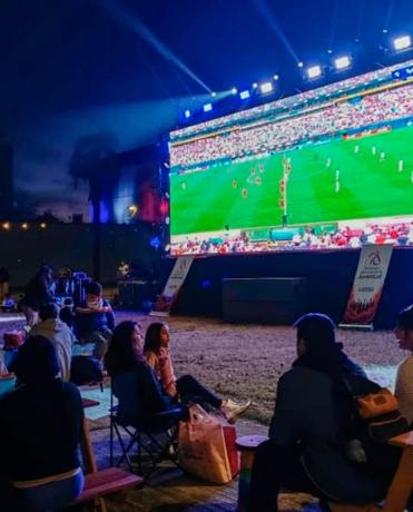 Vuelve la Fan Zone al Fórum para alentar a la Selección Argentina este viernes