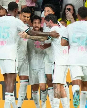 El golazo de Messi no fue suficiente y el Inter Miami empató ante Nashville por la MLS