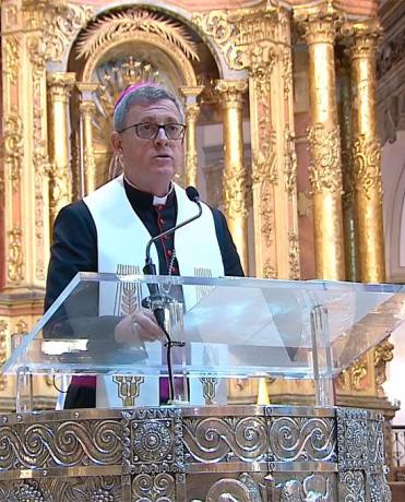 García Cueva, en el Tedeum: “Basta de arengar la división y la polarización, porque nadie se salva solo”