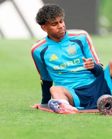 Alarma en España: Lamine Yamal no entrenó y encendió las dudas para la final ante Argentina