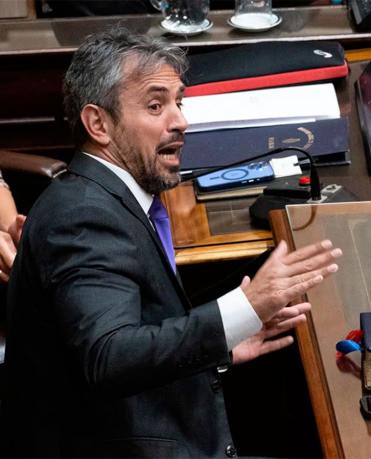 Fuerte cruce entre Martín Menem y Germán Martínez durante el debate por la reforma del Banco Central