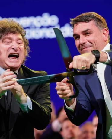 Revelaron cómo el Gobierno argentino habría colaborado en la salida de Flávio Bolsonaro de Brasil