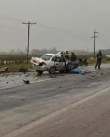Santiagueños sobrevivieron a un choque fatal en Chaco que dejó tres muertos