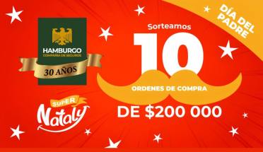 Hamburgo Compañía de Seguros y Super Nataly sortean $2 millones en órdenes de compra para celebrar el Día del Padre