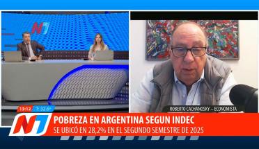 “Los datos no reflejan la realidad”: Cachanosky puso en duda la baja de la pobreza informada por el INDEC