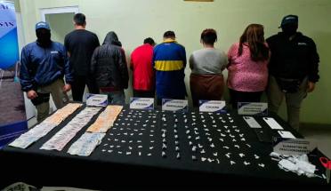 Cinco detenidos tras cuatro allanamientos por narcomenudeo en los barrios Campo Contreras e Inmigrantes