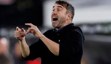 “Cerrá el or...”: el fuerte cruce entre Coudet y Santos Borré durante el partido de River