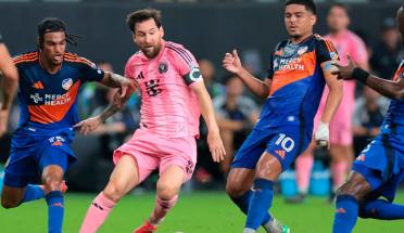 El Inter Miami de Messi y Cincinnati quedaron a mano en la MLS
