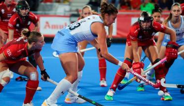 Las Leonas empataron con Bélgica y enfrentarán a Australia por las semifinales del Mundial de hockey