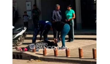 Violencia a la salida de un colegio: una mujer terminó inconsciente tras una feroz pelea