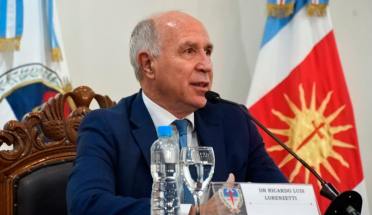 Antes de presentar su libro, Ricardo Lorenzetti mantuvo un encuentro con periodistas en Tribunales