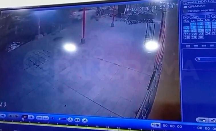 Video: así fue el momento en que un conductor alcoholizado embistió varias motos sobre Av. Solís