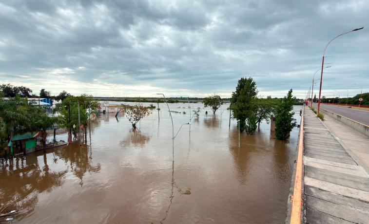 Indignación en Las Termas: menores robaron en el camping La Olla en plena emergencia por la crecida del río Dulce