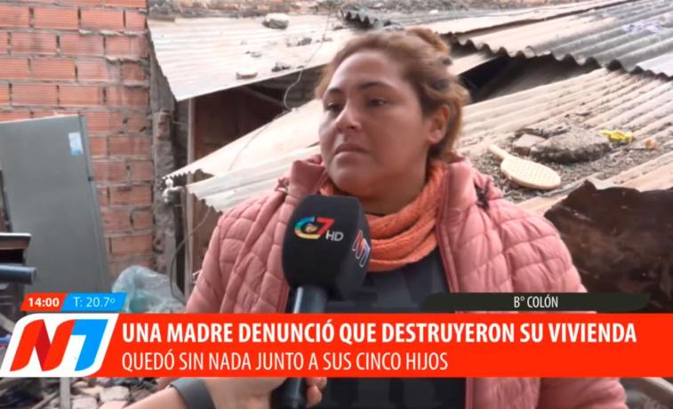 “No me voy a caer”: el desgarrador relato de una madre que perdió todo junto a sus cinco hijos