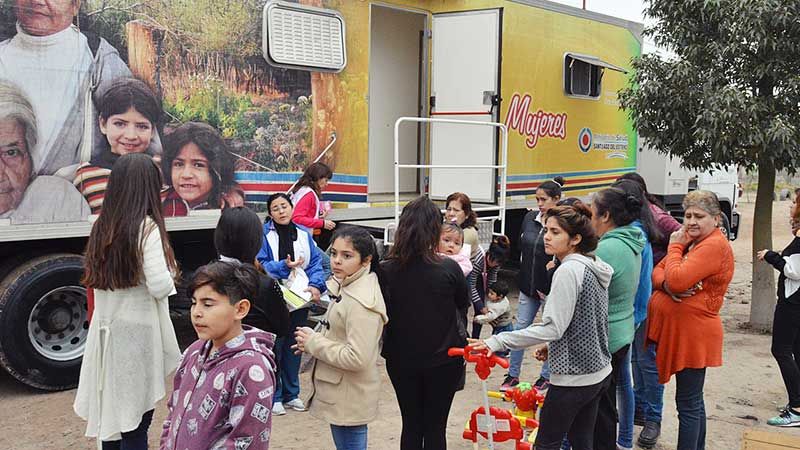 Operativo de salud en el barrio Paraíso de La Banda - Diario Panorama