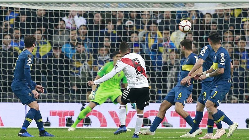 El histórico gol de Quintero en Madrid 