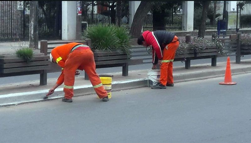Continúan los trabajos de mantenimiento de la ciudad - Diario Panorama