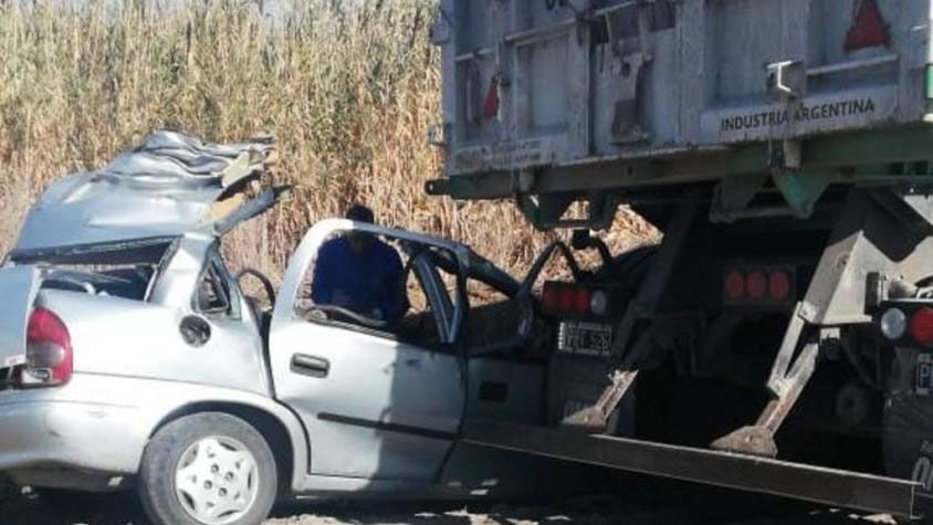 Cinco personas murieron en un choque frontal en Mendoza - Diario Panorama