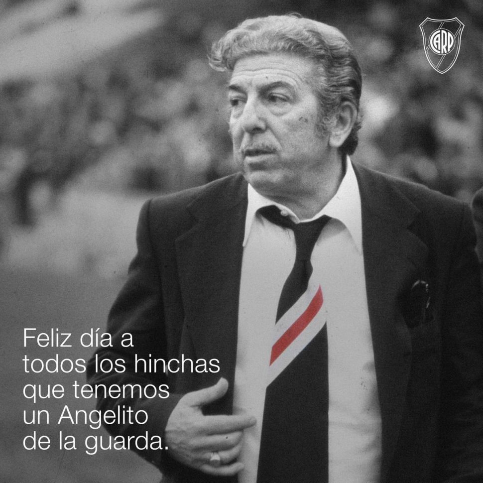 Ángel Labruna, en sus años como entrenador de River Ángel Labruna, en sus años como entrenador de River