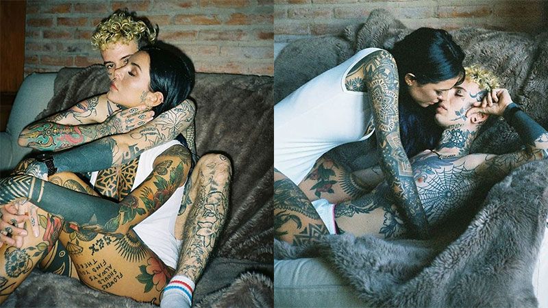 La sesión de fotos hot entre Cande Tinelli y Kaktov