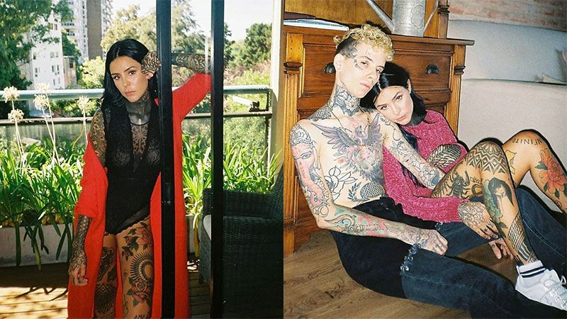 La sesión de fotos hot entre Cande Tinelli y Kaktov